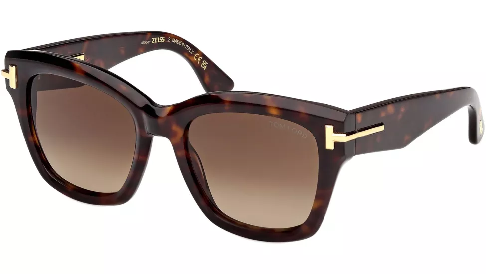 Tom Ford ICON (FT1329-52F) 53 | Kadın Kahverengi Güneş Gözlüğü